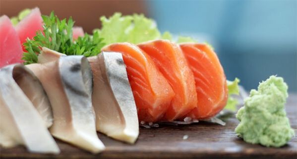 You can eat fish on the Japanese diet but without salt