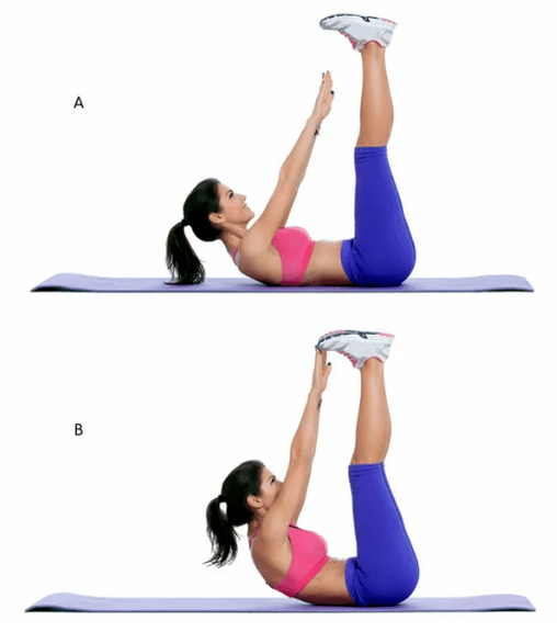 Bend with lifted legs