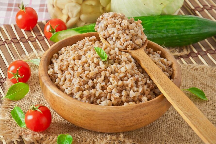 Buckwheat oat porridge